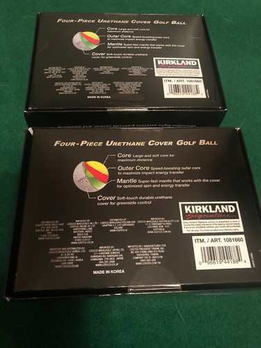 Costco Kirkland Signature (KSIG) Golf Balls (4 piece urethane) - 4 DOZEN!