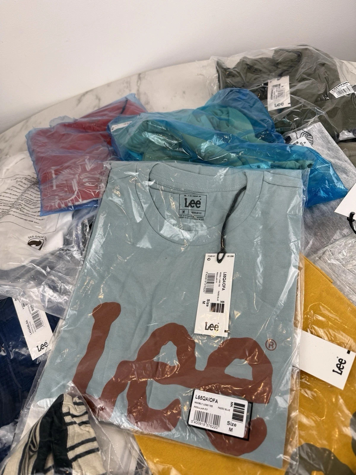 Lee T-Shirts Men's Medium - Job Lot New With Tags Mixed Bundle image 5
