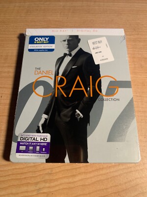 The Daniel Craig Collection (Blu-Ray + Dig HD)  .BRAND NEW & SEALED!