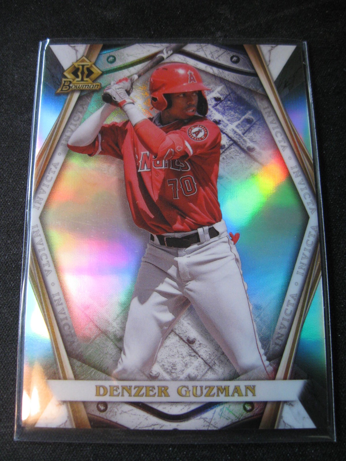 デ・グズマン DENZER GUZMAN 2022 Bowman Chrome INVICTA #BI17 Los Angeles