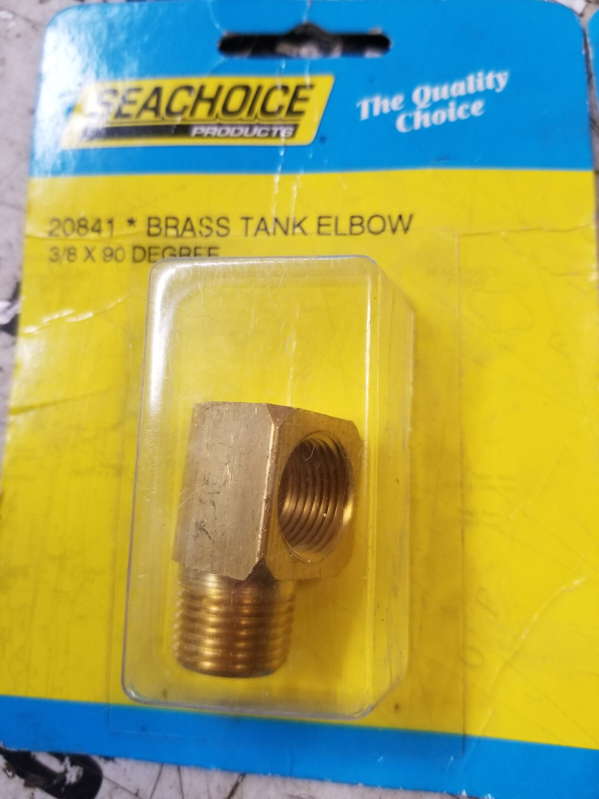 Seachoice Brass Tank Elbow 3/8