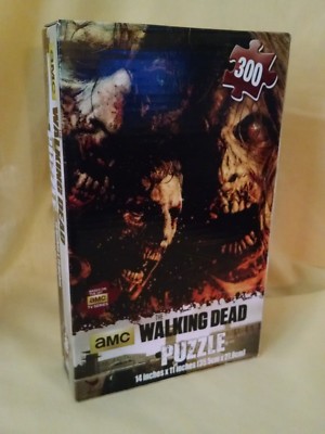 WALKING DEAD PUZZLE NEW 2014 300 PC AMC TV SERIES CARDINAL GAMES 98558 ZOMBIES*