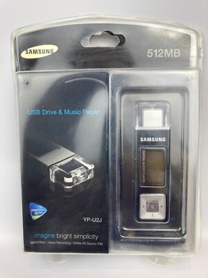 Samsung YP-U2J 512MB Portable USB Drive Dongle Digital Music Audio Player MP3