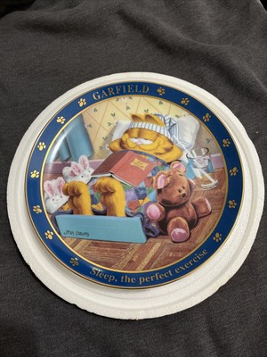 A Day With Garfield ''Sleep, the Perfect Exercise'' Collector Plate 1978 Jim Davis