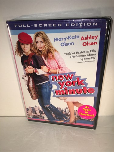 Mary Kate Ashley Olsen Twins New York Minute DVD 2004 Full Frame