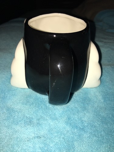 Looney Tunes 1989 Sylvester The Cat 3D Head Shaped Coffee Mug, Cute
