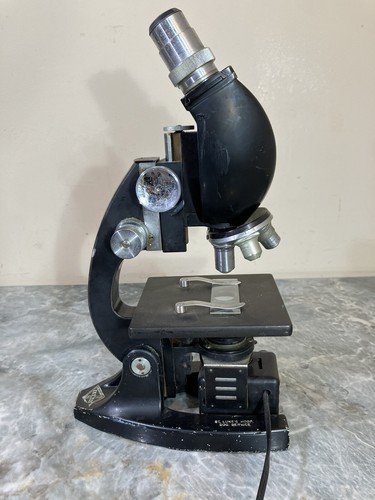 Vintage Bausch And Lomb Binocular Microscope 2.8x 10x 43x | eBay