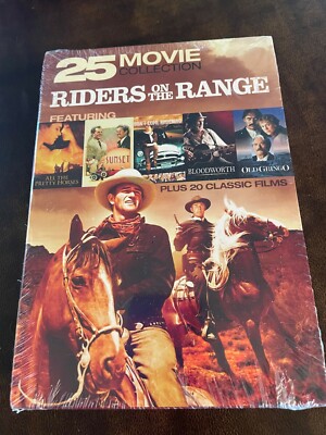 Riders on the Range - 25 Movie Collection DVD NEW SEALED