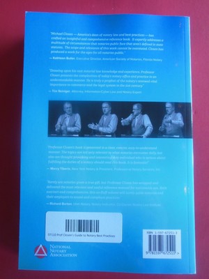 New 2018 NOTARY BEST PRACTICES Notarization Law Legal Guide Manual Book 500 Pgs