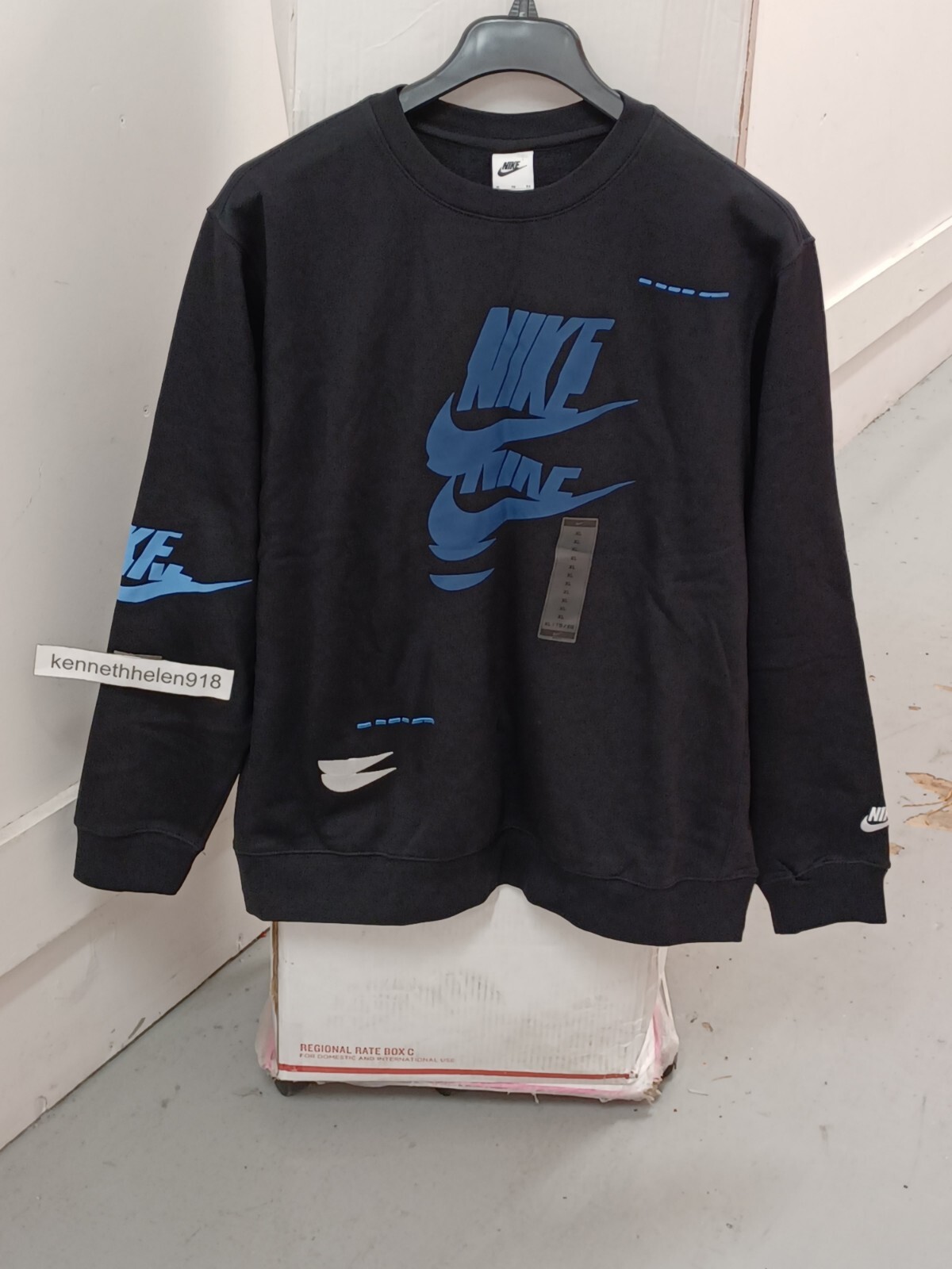 ★★Nike★★ Club Crewneck Sweater M Sale Black FQ2913133 FQ Nike Club Men's Crew-Neck Sweater. Nike.com