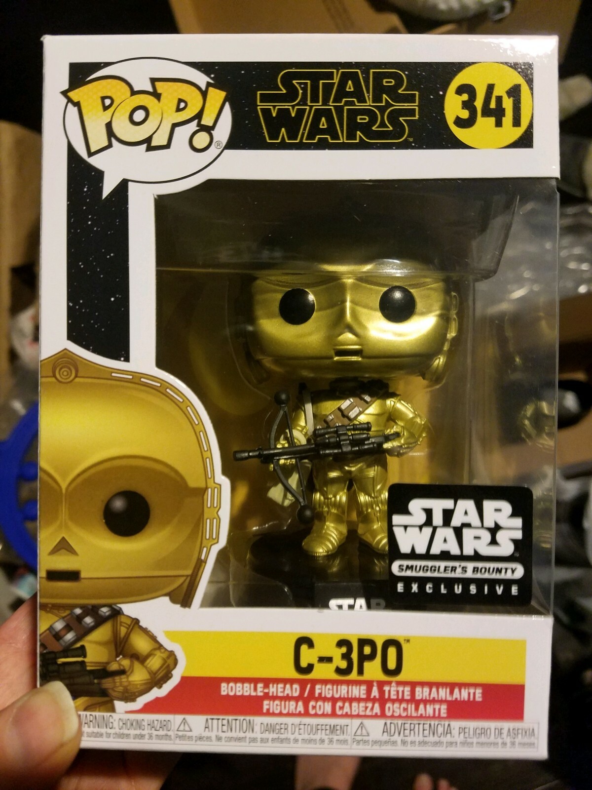 2015年SC限定 ファンコ pop スターウォーズ/ゴールド C3PO 2015年SC限定 ファンコ：スターウォーズ/ゴールド C3PO POP