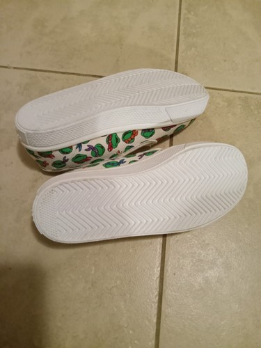 Vintage 1989 TMNT Teenage Mutant Ninja Turtles Sneakers NOS New Unused