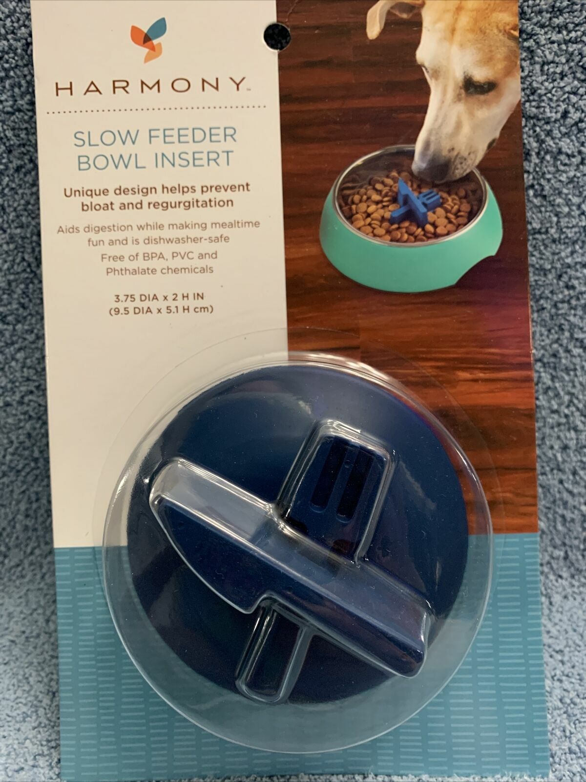 Harmony Slow Feeder Bowl Insert, Dog Toy, Pet Supplies