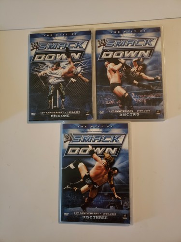 The Best Of Smack Down 10th Anniversary 3- DVD Set WWE No Box Good Condition 651191947645 | eBay The Best Of Smack Down 10th Anniversary 3- DVD Set WWE No Box Good Condition 651191947645 | eBay