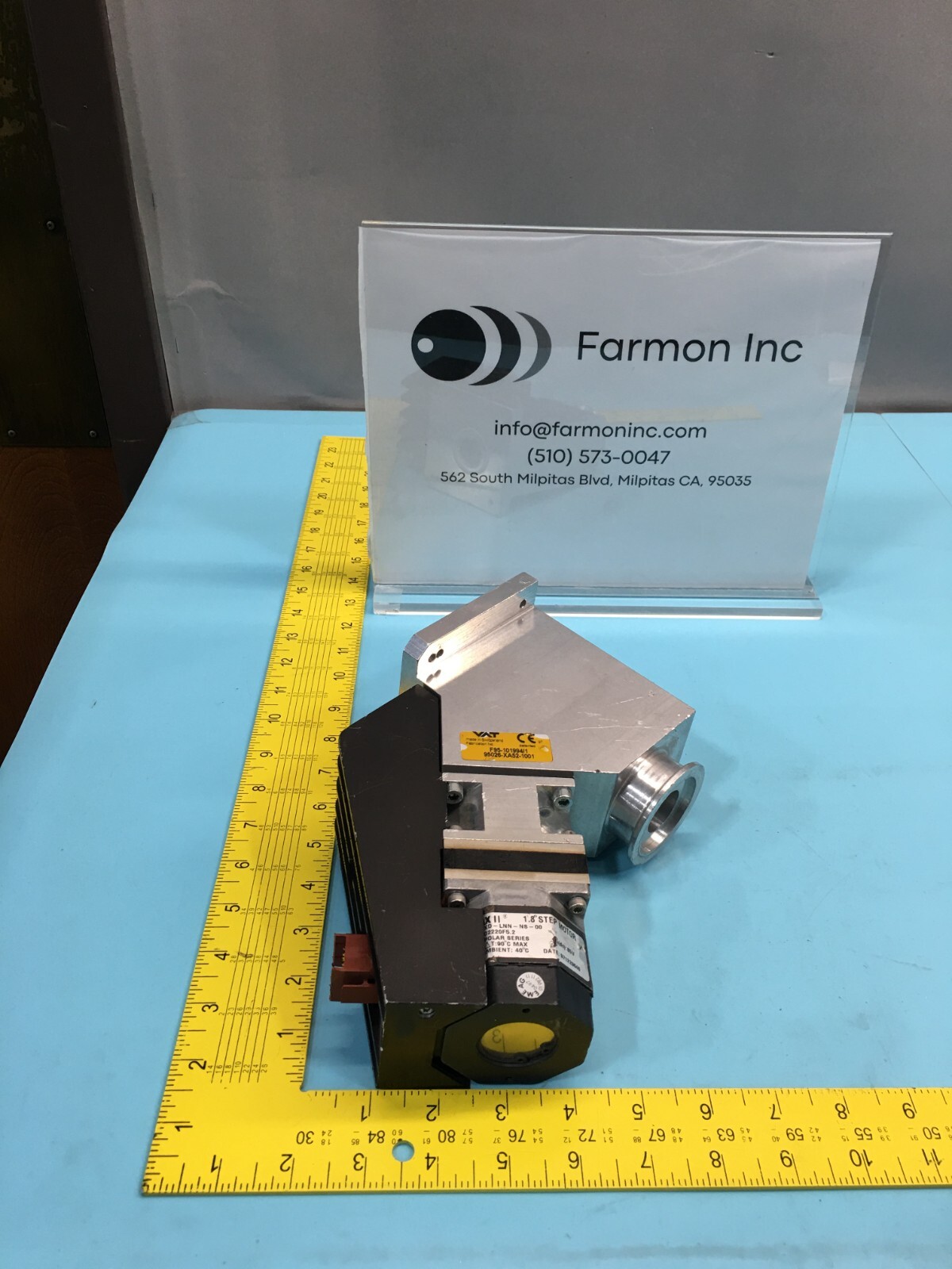 AMAT VAT 95026-XA52-1001 F95-101994/1 THROTTLE VALVE, PACIFIC SCIENTIFIC, 138593