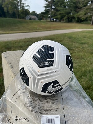 NIKE Club Elite Team Soccer Ball Sz 5 White/Black/Metallic Silver CU8053-100  NewのeBay公認海外通販｜セカイモン