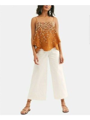 

WE THE FREE Женские белые широкие джинсы с талией 29, Белый, OB957342