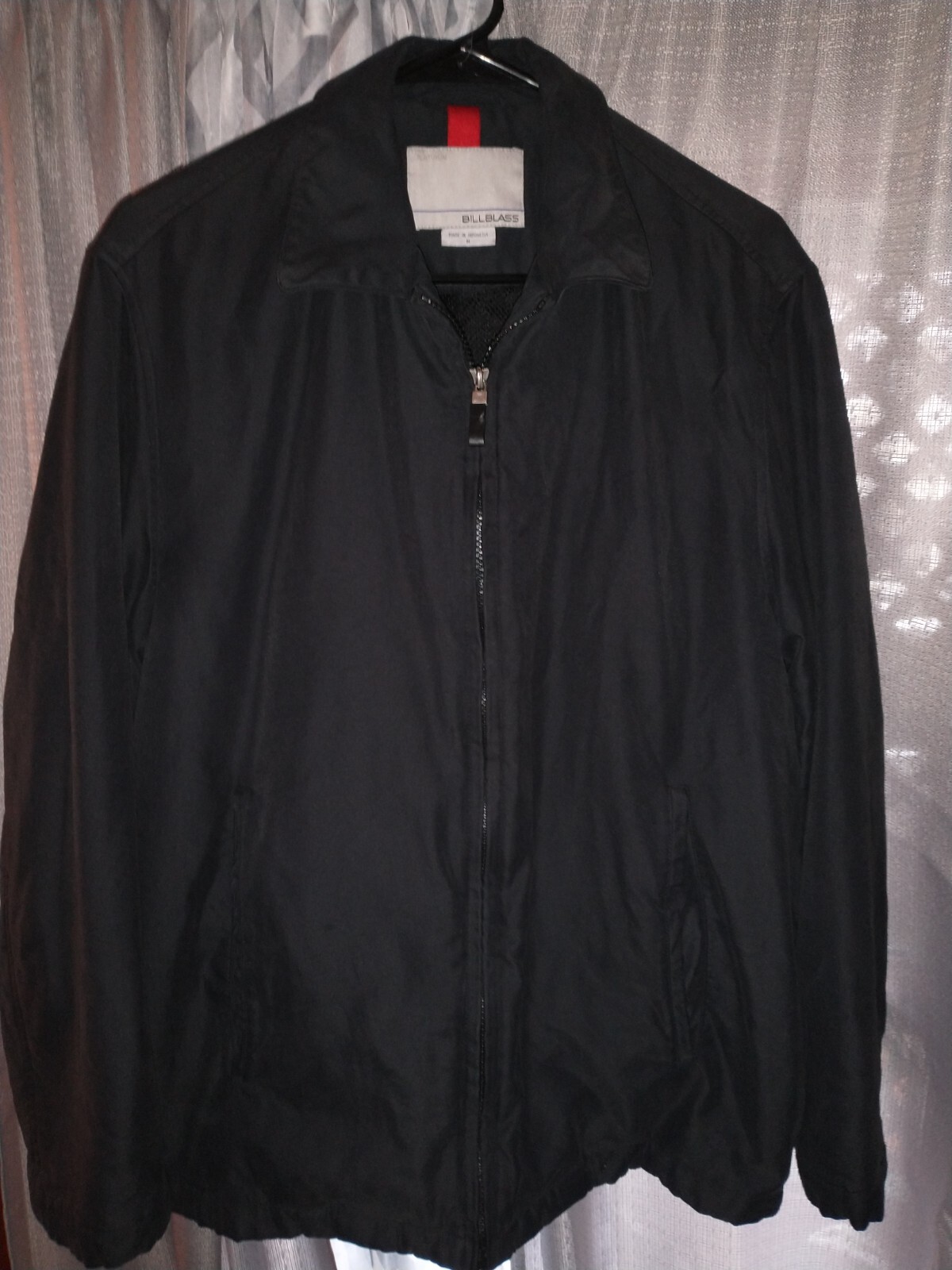 Bill Blass Platinum Label Golf Warm Jacket Men's Size M Black - A21