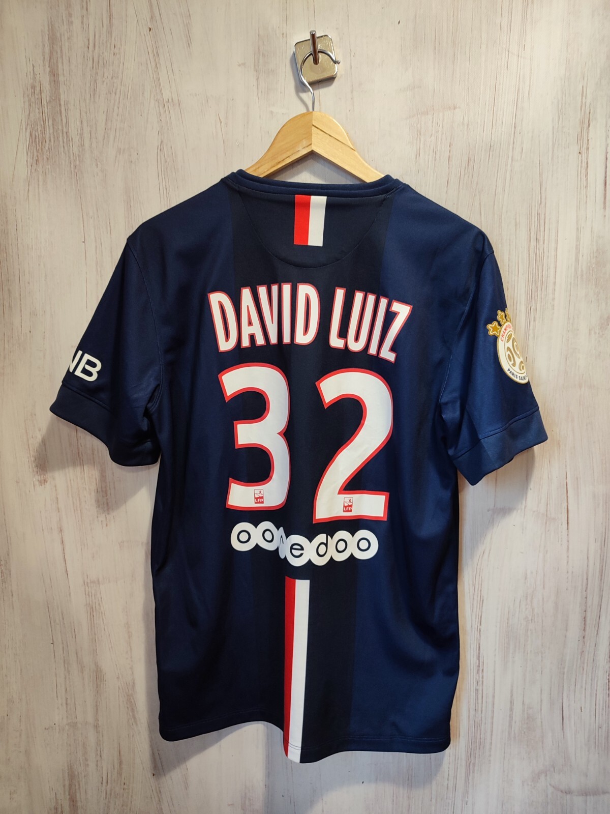 Paris Saint-Germain 2014 2015 home Size M jersey shirt