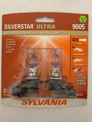 Sylvania SilverStar Ultra 9005 12.8V, 65W - Two Halogen Lamps DMG Box 2S