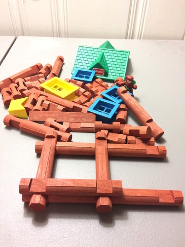 Lincoln Logs Lonesome Pine Cabin 1999