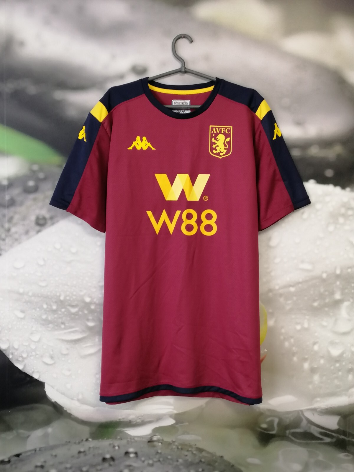 Aston Villa Kappa ホワイトジャージ KAPPA ASTON VILLA 2021/22 AWAY JERSEY WHITE - Soccer Plus