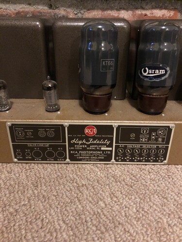 Rarest COMBO RCA POWER AMPLIFIER lMI-32216/& Pre Amp. LM1-32215 VINTAGE MINT!!