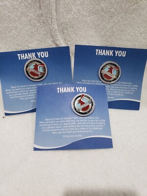 Carnival Glory 2014 VIFP Club Pin 3 Pcs