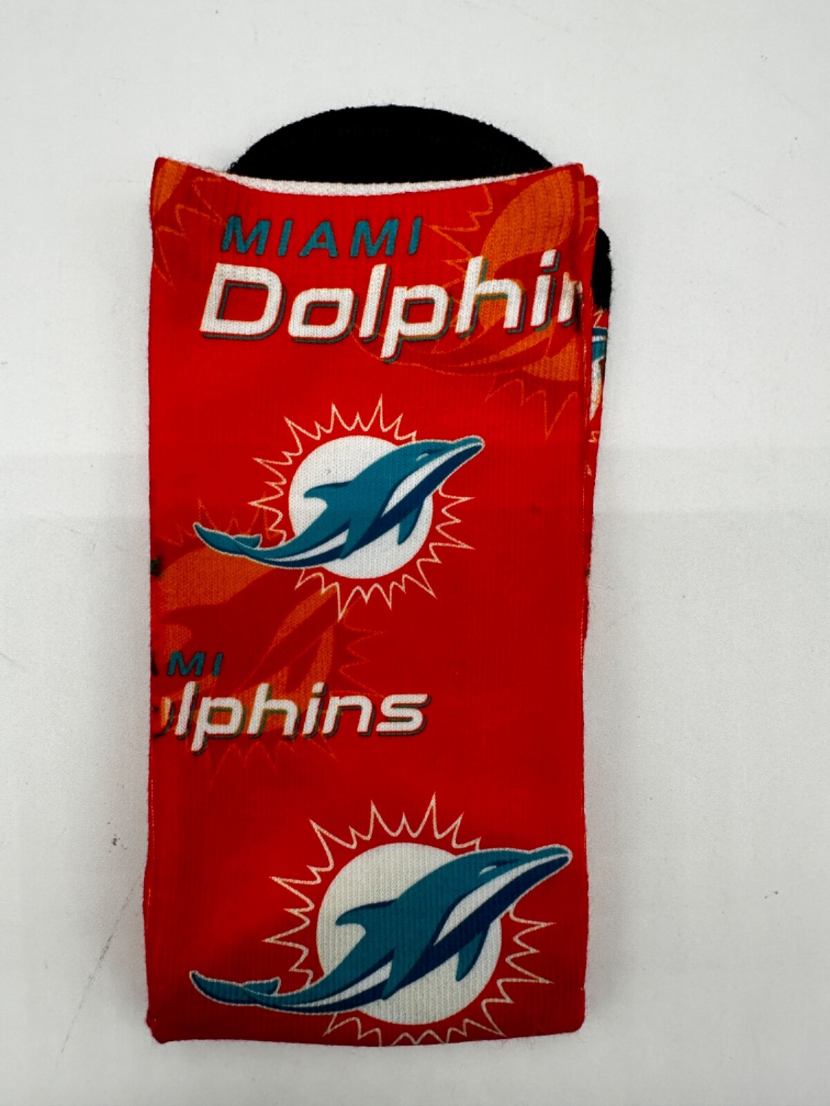 NEW ONE PAIR MENS "FOR BARE FEET"  CREW SOCKS  ALL 32  FOOTBALL TEAMS 10-13