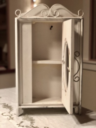 Vintage Wood Standing /Mount Medicine/Toiletry Cabinet