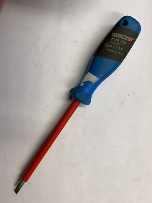 GEDORE 2170-5 INSULATED SCREWDRIVER 5.5 x 1 x 100mm