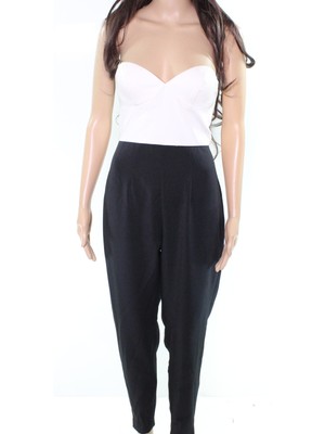 

Женский обтягивающий комбинезон без рукавов черного цвета MAC DUGGAL Размер, Черный