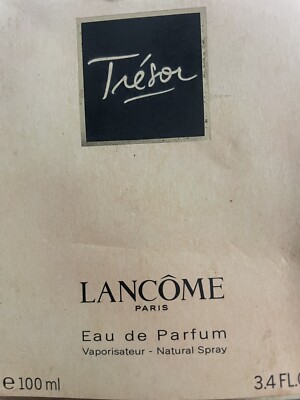 Vintage Lancome Tresor Eau de Parfum 3.4 fl. oz.  New In Box Original Formula