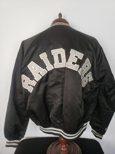 ジャケット・アウター 80s Chalk Line RAIDERS Stadium Jacket Vintage Chalk-line Raiders Satin Bomber Jacket | NFL Raiders