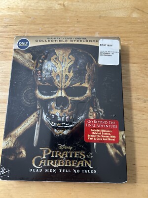 NEW! Pirates of the Caribbean: Dead Men Tell No Tales (Blu-ray/DVD/Digital