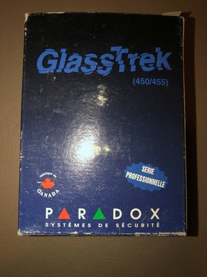 NEW GlassTrek Glass Break Detector by Paradox Security Systems 456 -old stock