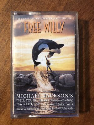 Free Willy by Original Soundtrack (Jul-1993, Epic Records Cassette) Preowned