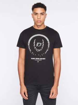Duck and Cover - Mens 'CENTRICA' T-Shirt - Black