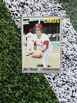 1970 Topps Baseball Joe Torre #190 EX/EX+ Condition Low Cost Shipping