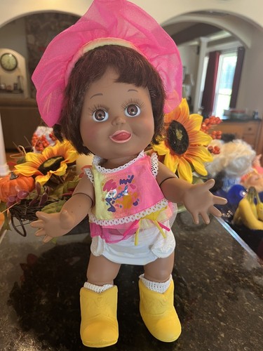 So Delightful Dee Dee Baby Face Doll Galoob #8 Black