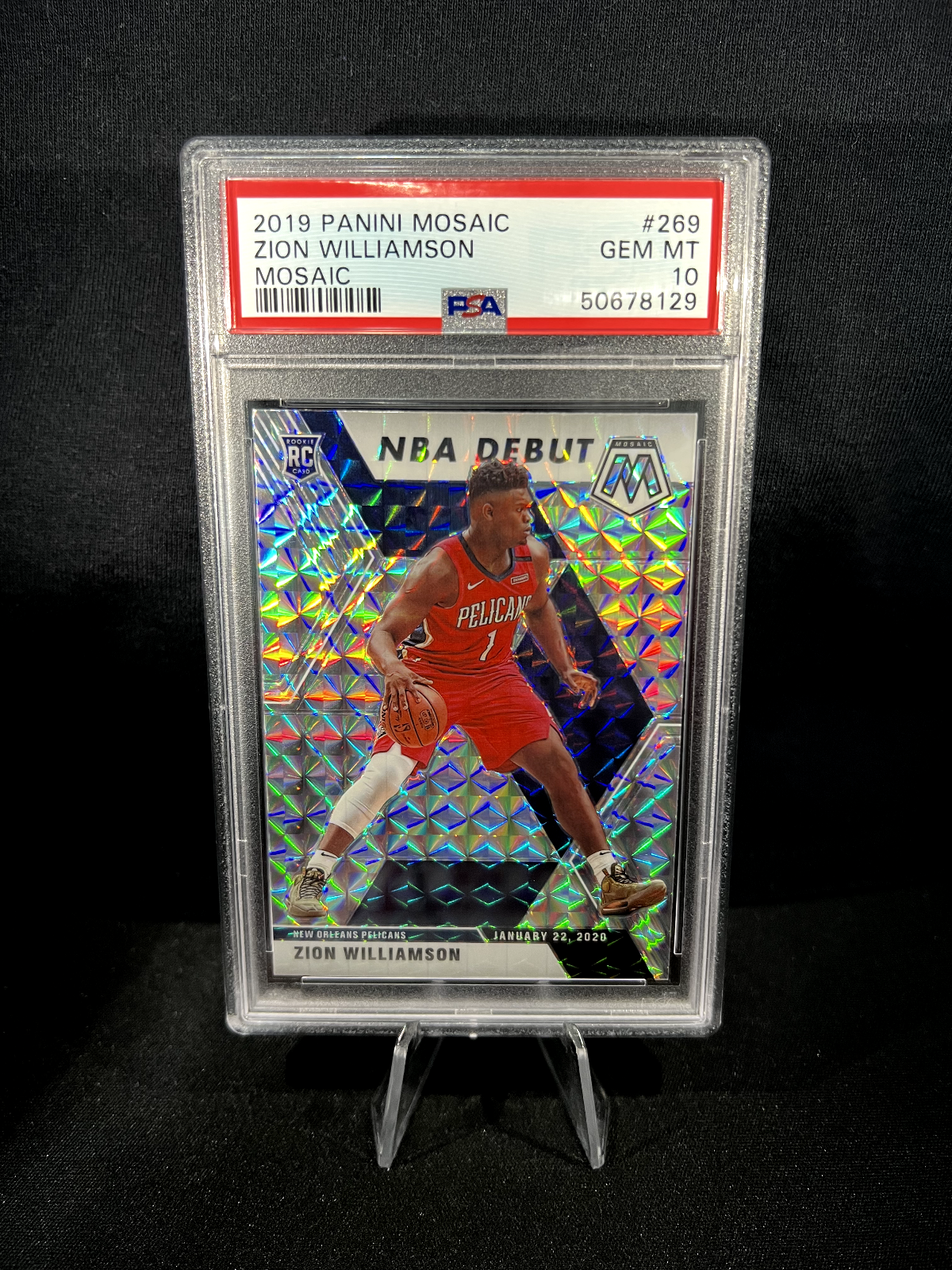 【PSA10】Zion Williamson RC Silver 2019 PANINI PRIZM DP SILVER ZION WILLIASON ROOKIE RC #1 PSA