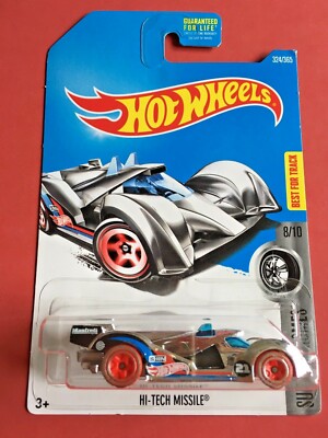 2017 Hot Wheels Hi-Tech Missile Chrome 324/365 DTY21 (HW394)