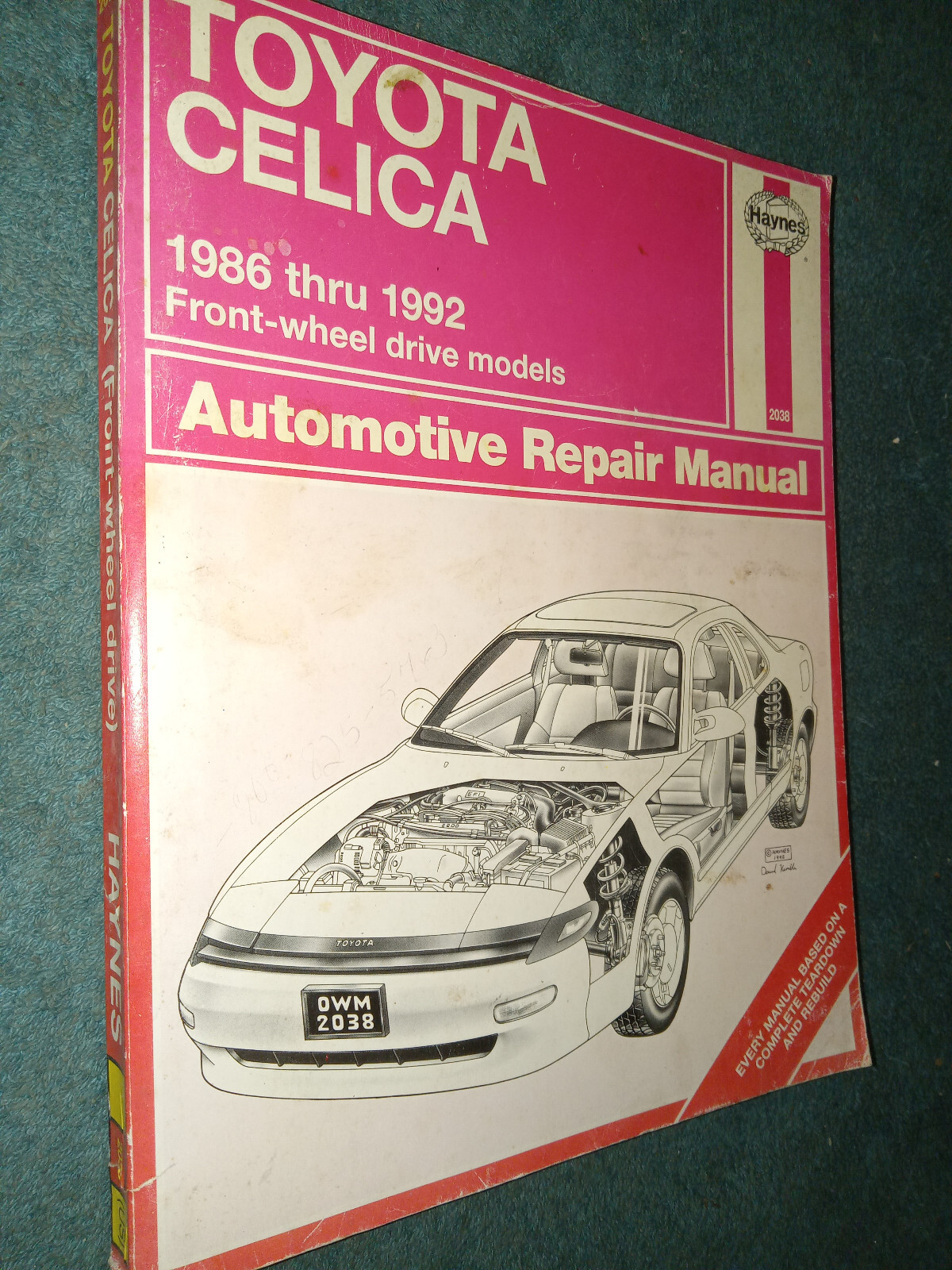 TOYOTA CELICA 修理書 1994年版 1994 Toyota Celica Repair Manuals (AT200, ST204 Series, 2