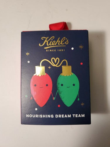 NIB Kiehl's NOURISHING DREAM TEAM Gift Set, Creme de Corps & Lip Balm