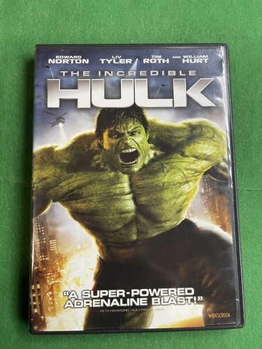 DVD 写真付き The Incredible Hulk DVD - Like New - Edward Norton, Liv