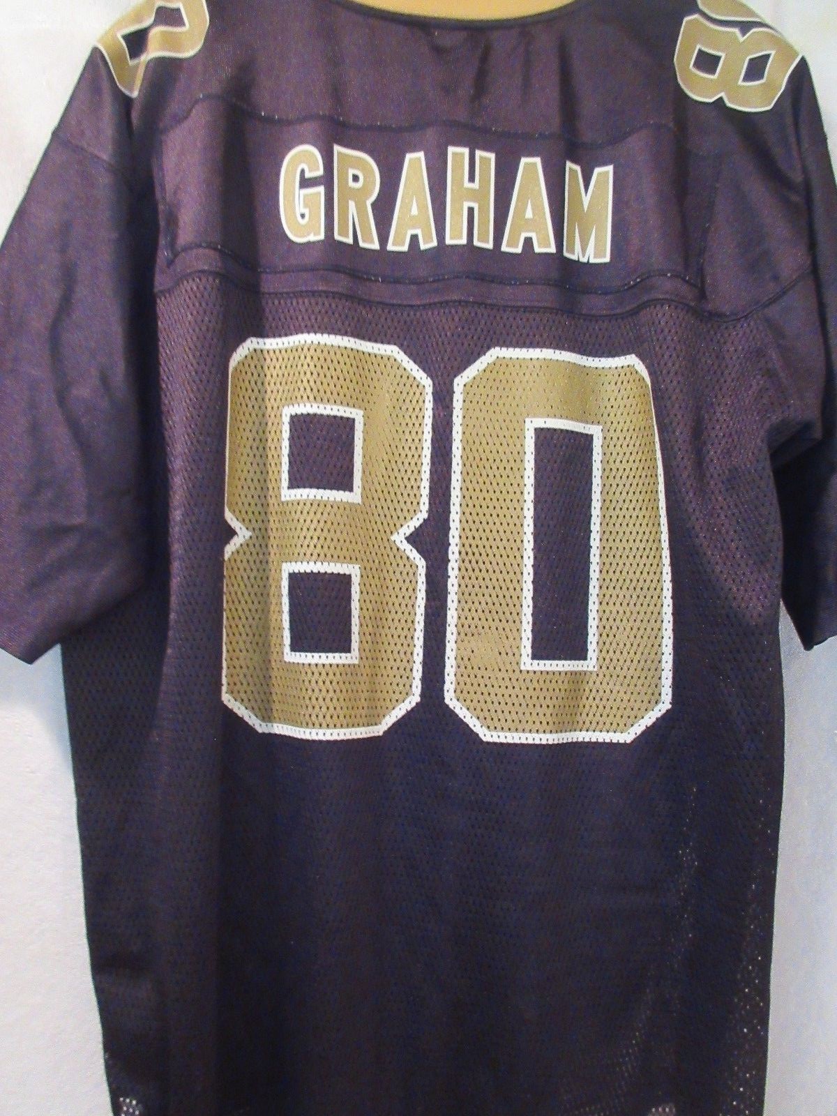 NEW ORLEANS SAINTS GRAHAM JERSEY 80