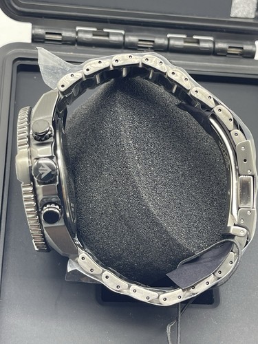 Pre-owned Citizen Promaster Navihawk At8227-56x 48mm Grey Stainless Steel Men's Watch A-t