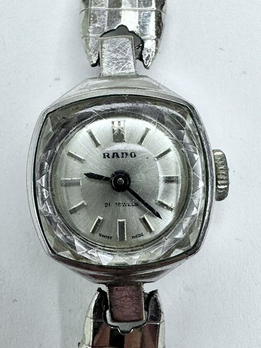 RADO　シュレックホルン 1970年始め　自動巻き腕時計 青文字盤 ステンレス RADO シュレックホルン 1970年始め 自動巻き腕時計 青文字盤