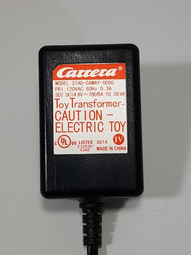 Carrera Go Slot Car Track Power Supply STAD-CAMAY-005G 14.8V
