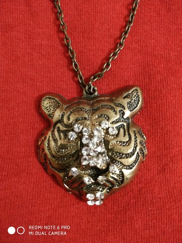 TIGERS HEAD NECKLACE